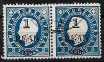 [Issues of 1886 and 1895 Surcharged, type AI]