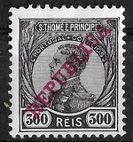 [King Manuel  - Not Issued Stamps Overprinted "REPUBLICA", סוג P9]