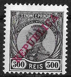 [King Manuel  - Not Issued Stamps Overprinted "REPUBLICA", סוג P9]