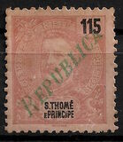 [Previous Stamps from 1898-1905 Overprinted "REPUBLICA" in Red or Green, type AE3]