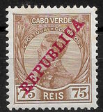 [Not Issued Stamps Overprinted "REPUBLICA", type L6]