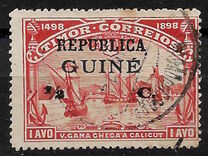 [Vasco da Gama Issue - Timor Postage Stamps Surcharged, 类型 O1]