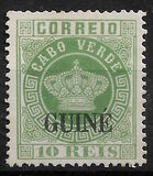 [Crown - Cape Verde Stamps Overprinted "GUINÈ" - New Colors, type A10]