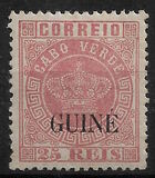 [Crown - Cape Verde Stamps Overprinted "GUINÈ", type A3]
