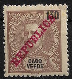 [Previously Issued Stamps Overprinted "REPUBLICA", type K10]