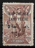 [Vasco da Gama Issue - Portuguese Africa Postage Stamps Surcharged, type N5]