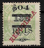 [Issues of 1913, 1914 & 1915 Surcharged, type W1]