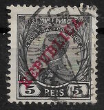 [King Manuel  - Not Issued Stamps Overprinted "REPUBLICA", typ P1]