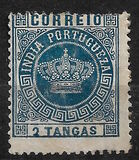 [Portuguese Crown - See Also No. 149A-155A, type T4]