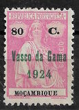 [The 400th Anniversary of the Death of Vasco da Gama, 1469-1524 - Overprinted "Vasco da Gama 1924", type S77]