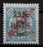 [Issues of 1914-1915 Surcharged "DEZ - CENTAVOS" in Blue or Red, प्रकार AF2]
