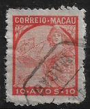 [Portugal and Vasco da Gama's Flagship "San Gabriel" - Thin Paper without Gum, tip AT25]