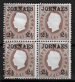 [Newspaper Stamps - Nos. 36, 36A, 38 & 38A Overprinted "JORNAES", Tipe J]