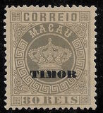 [Macau Postage Stamps Overprinted "TIMOR", type A6]