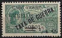 [War Tax Stamps of Portuguese Africa Surcharged, type U]