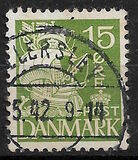 [Caravel - 1 Line of Fields Left of "D" in "DENMARK", Вид AT15]
