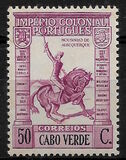 [Previous Issues of 1938 of Angola Overprinted "CABO VERDE", Tipi AB3]