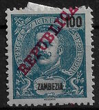 [Issues of 1898 & 1903 Overprinted "REPUBLICA", type H8]