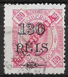 [Nos 33-38 Overprinted "REPUBLICA" - Lisbon Print, වර්ගය K6]