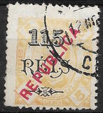 [Issue of 1902 Overprinted "REPUBLICA" in Red or Green, වර්ගය I]