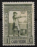 [Previous Issues of 1938 of Angola Overprinted "CABO VERDE", Tipi AA]