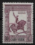 [Previous Issues of 1938 of Angola Overprinted "CABO VERDE", Tipi AB]
