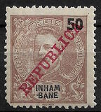 [No. 15-21 & 23-30 Overprinted "REPUBLICA", type D6]