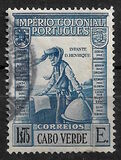 [Previous Issues of 1938 of Angola Overprinted "CABO VERDE", Tipi AD]