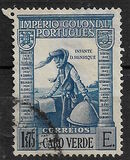 [Previous Issues of 1938 of Angola Overprinted "CABO VERDE", Tipi AD]