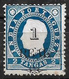 [Issues of 1886 and 1895 Surcharged, type AI]