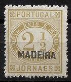 [Portuguese Stamp Overprinted, MADEIRA, type C]