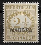 [Portuguese Stamp Overprinted, MADEIRA, type C]