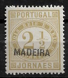 [Portuguese Stamp Overprinted, MADEIRA, type C]