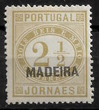 [Portuguese Stamp Overprinted, MADEIRA, type C]