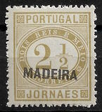 [Portuguese Stamp Overprinted, MADEIRA, type C]