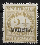 [Portuguese Stamp Overprinted, MADEIRA, type C]