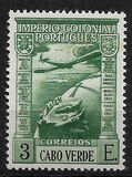 [Airmail - Previous Issues of 1938 of Angola Overprinted "CABO VERDE", Tipo AF5]