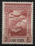 [Airmail - Previous Issues of 1938 of Angola Overprinted "CABO VERDE", Tipo AF6]