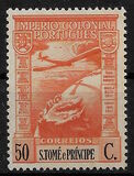 [Airplane over Globe - Inscription "S.TOMÈ e PRINCIPE", tyyppi AY2]