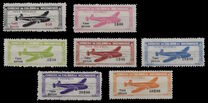 [Airmail - Overprinted "TAXE PERCUE", type BG]