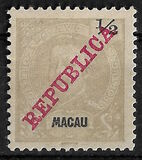[Issues of 1898/1905 Overprinted "REPUBLICA", type AF]
