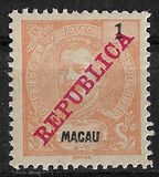[Issues of 1898/1905 Overprinted "REPUBLICA", type AF1]