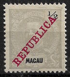 [Issues of 1898/1905 Overprinted "REPUBLICA", type AF]
