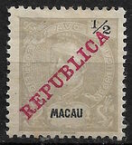 [Issues of 1898/1905 Overprinted "REPUBLICA", type AF]