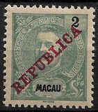 [Issues of 1898/1905 Overprinted "REPUBLICA", type AF2]