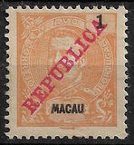 [Issues of 1898/1905 Overprinted "REPUBLICA", type AF1]