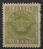 [Portuguese Crown - Different Perforation, type J14]