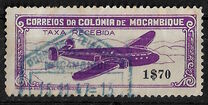 [Airmail - Inscription "TAXA RECEBIDA", type BF2]