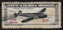 [Airmail - Overprinted "TAXE PERCUE", type BG]
