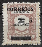 [Postage Due Stamps Overprinted "CORREIOS" and Surcharged, Вид AD]
